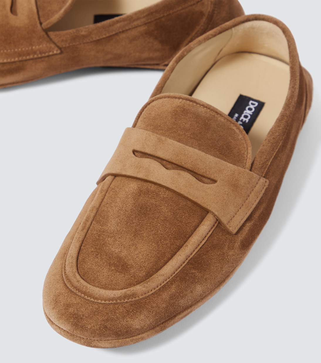 Suede penny loafers | Dolce&Gabbana