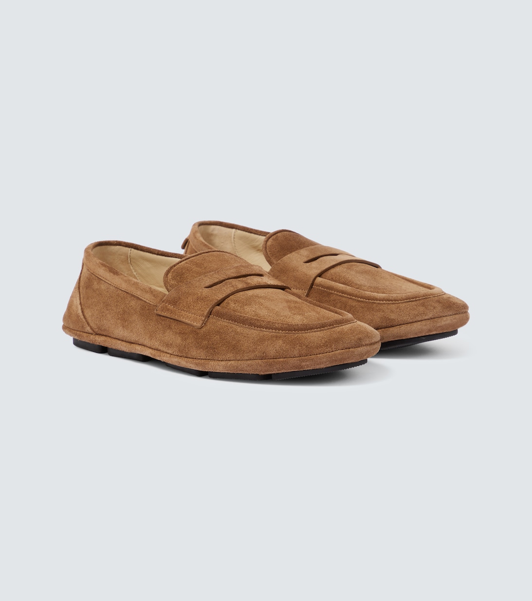 Suede penny loafers | Dolce&Gabbana