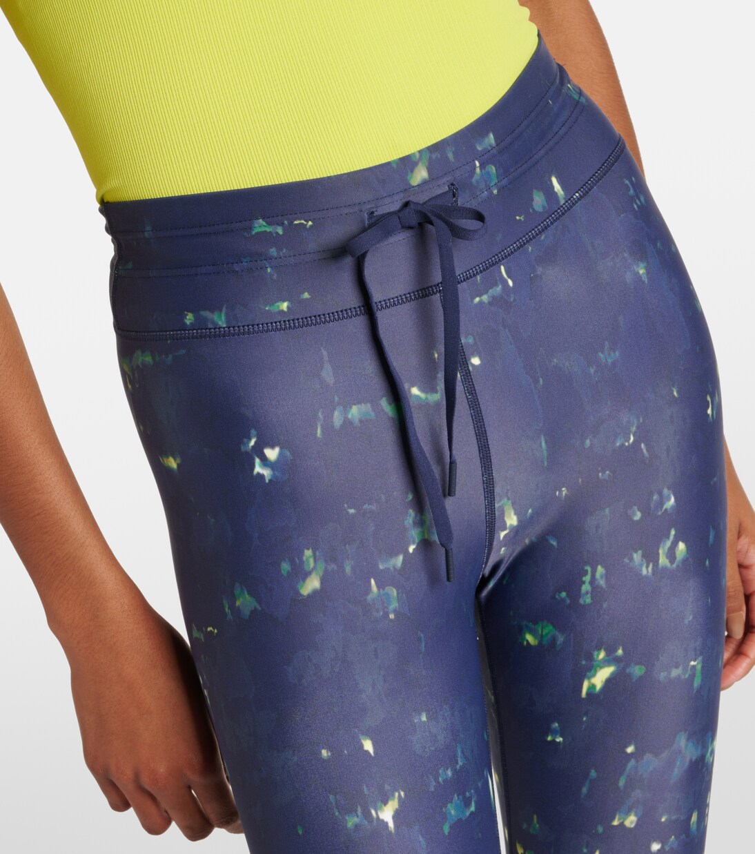 Bedruckte High-Rise Leggings Cypress | The Upside