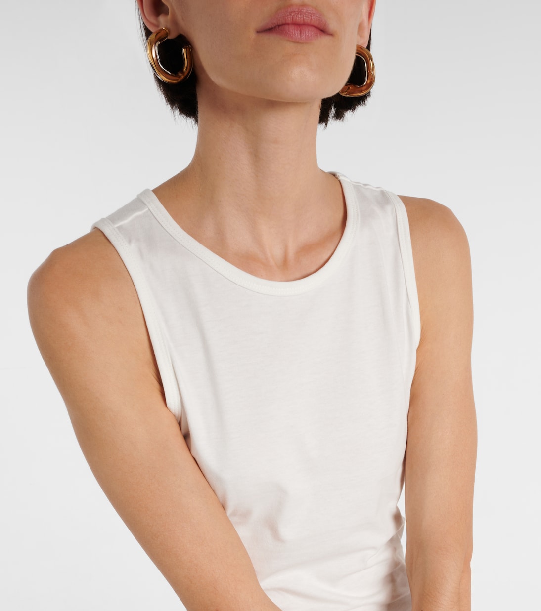 Abito corto Maceio in cotone con frange | Faithfull