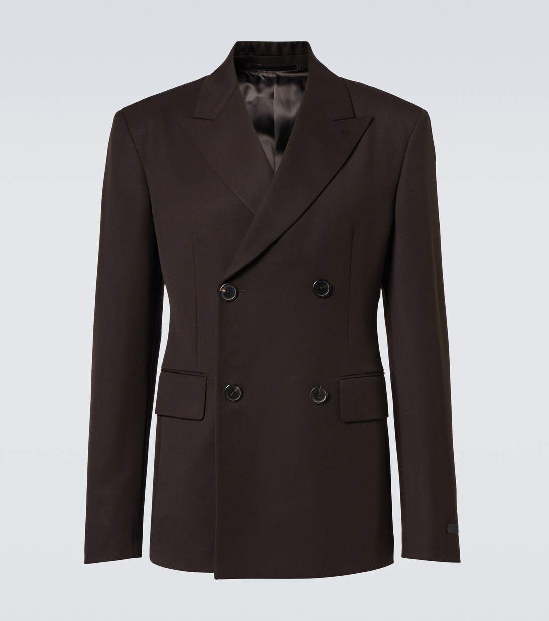 Virgin wool gabardine blazer | Prada