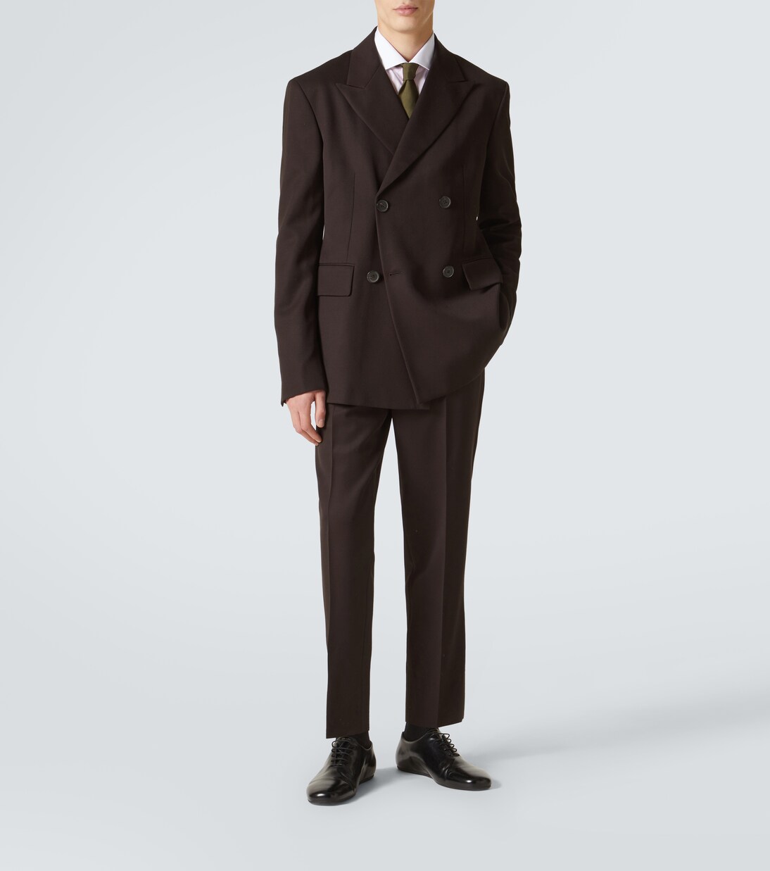 Virgin wool gabardine blazer | Prada