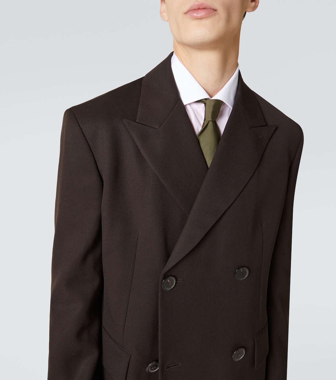 Virgin wool gabardine blazer | Prada