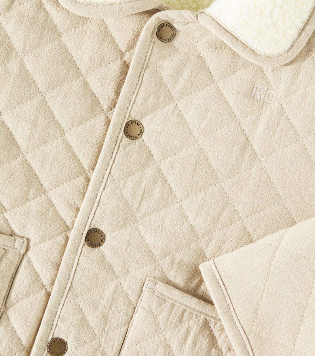 Quilted cotton jacket | Rylee + Cru