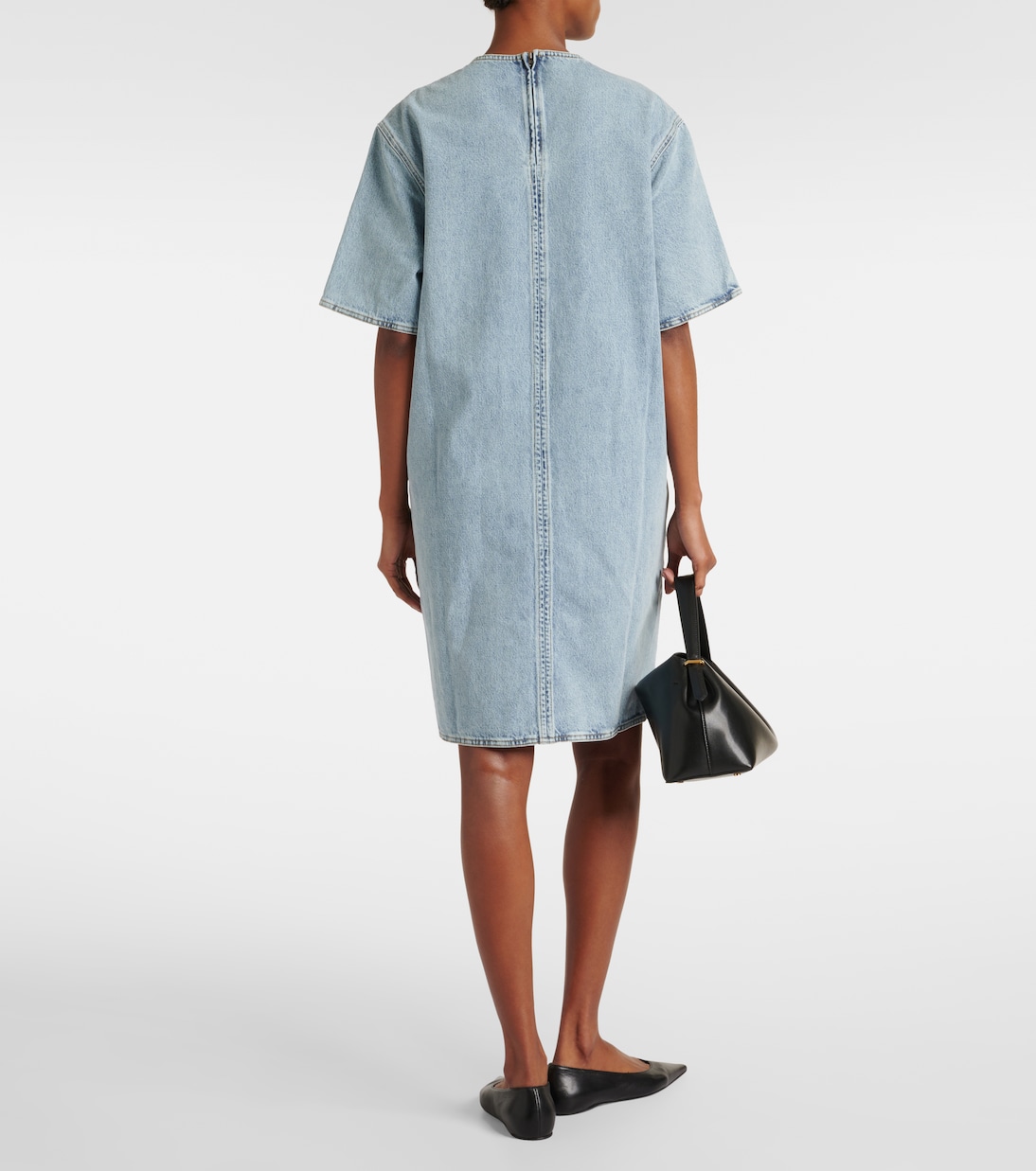 Midikleid aus Denim | Toteme