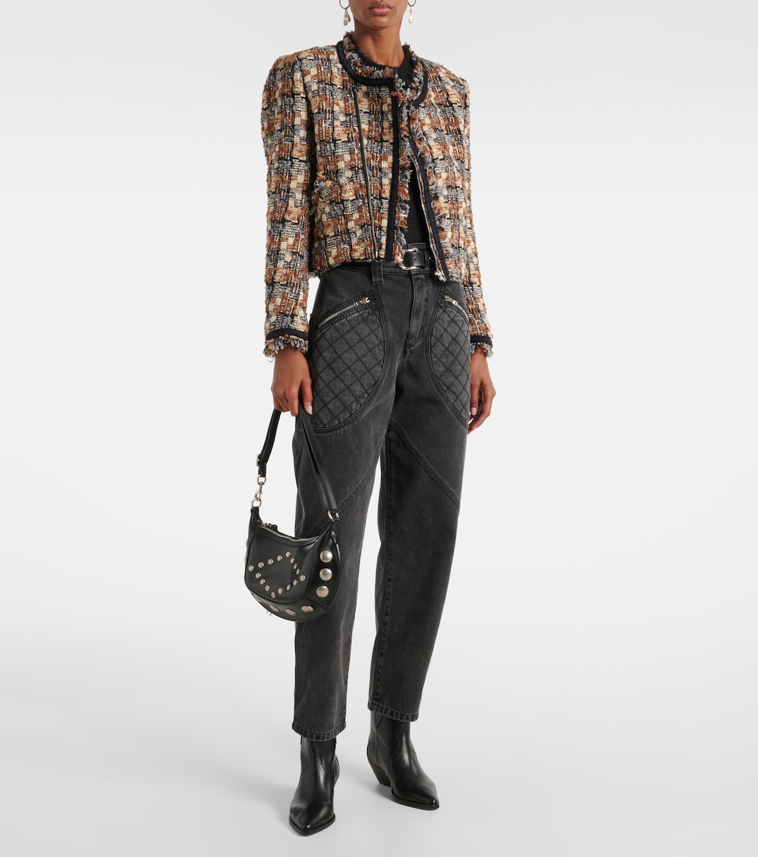 Cropped-Jacke Kerry aus einem Wollgemisch | Isabel Marant