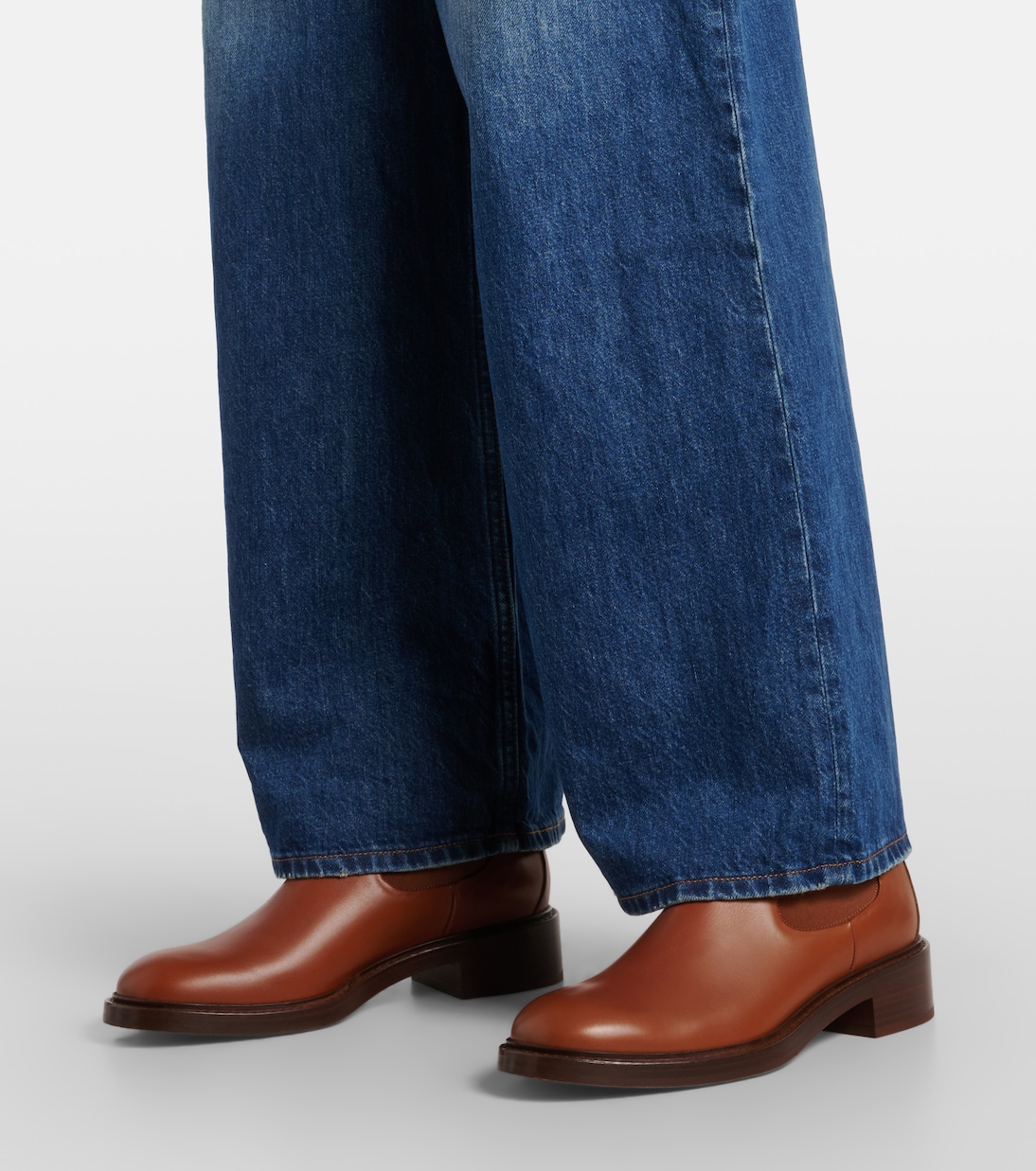 Bottines Chelsea Marcie en cuir | Chloé