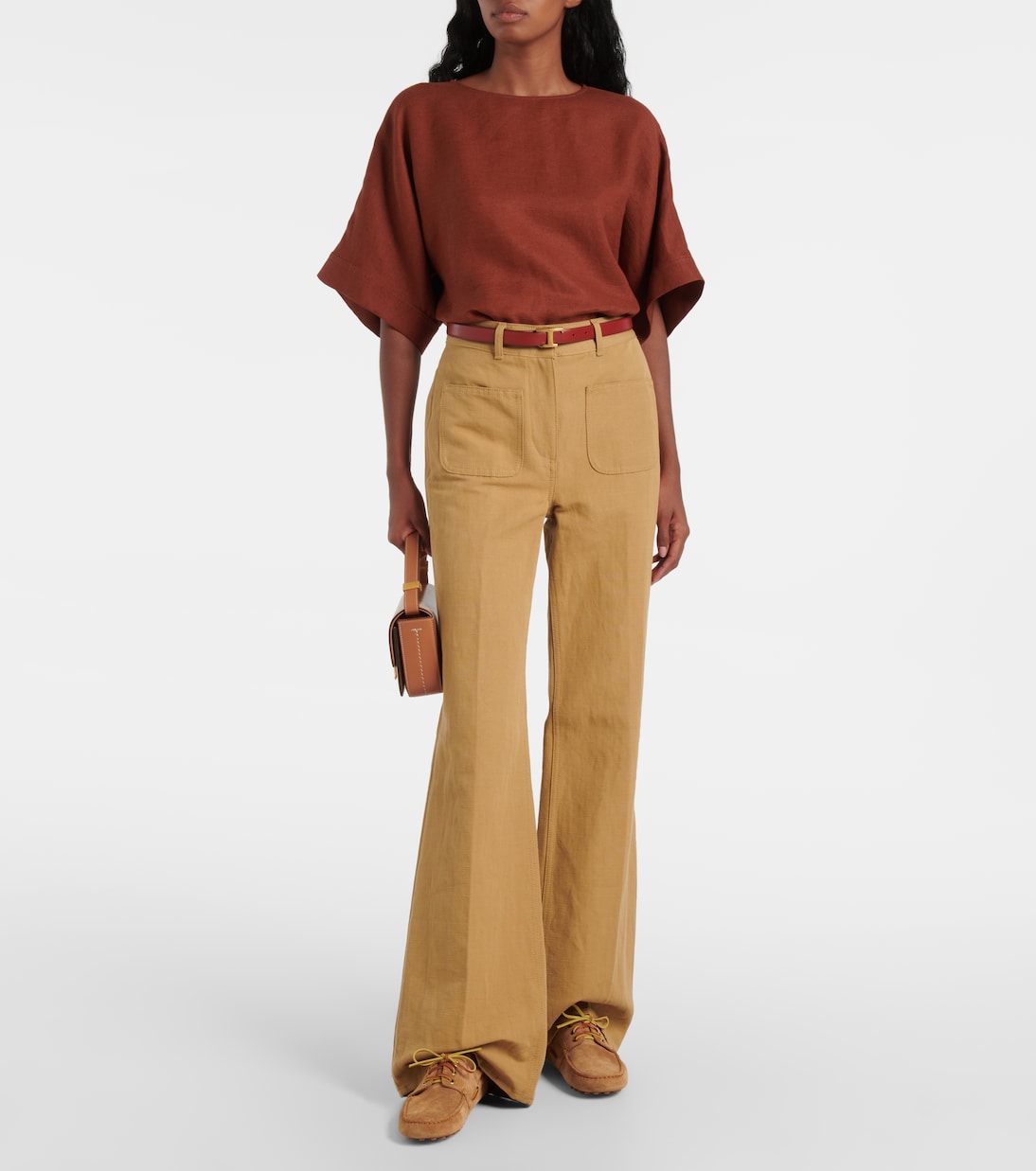 Segelschuhe Gommino aus Veloursleder | Tod's