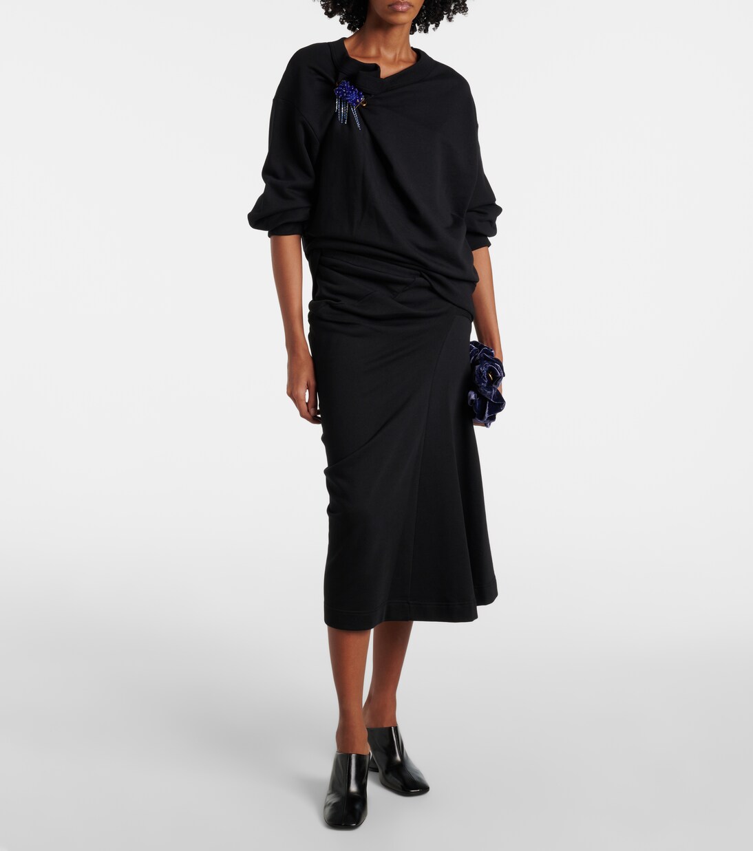 Pull en coton à ornements | Dries Van Noten