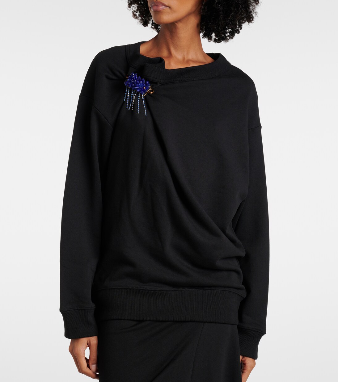 Pull en coton à ornements | Dries Van Noten