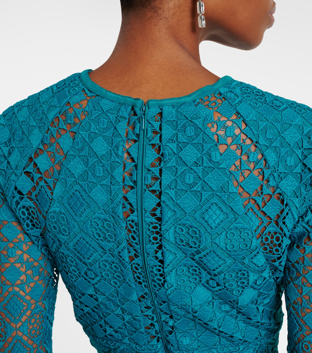 Macramé gown | Elie Saab