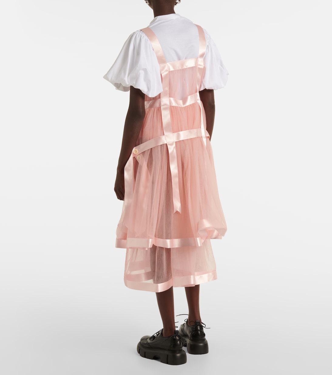 Midikleid aus Tüll | Noir Kei Ninomiya