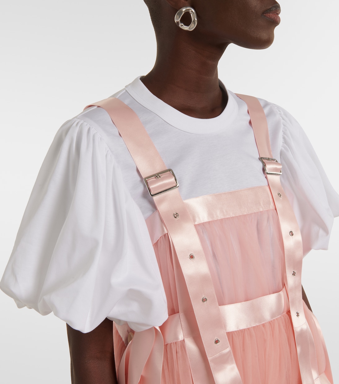 Midikleid aus Tüll | Noir Kei Ninomiya