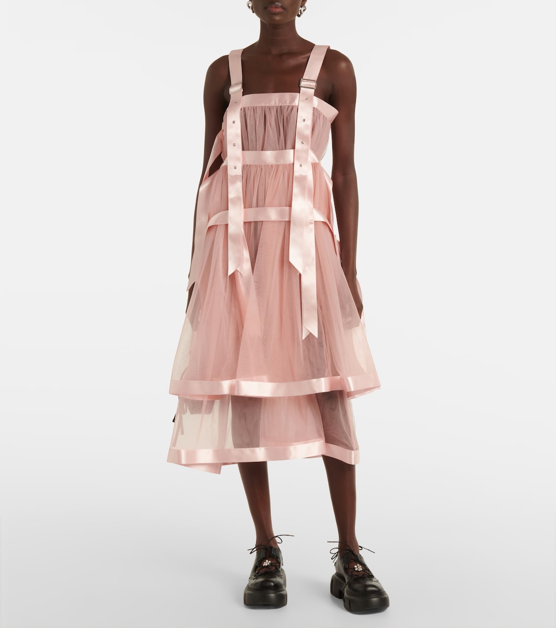 Midikleid aus Tüll | Noir Kei Ninomiya