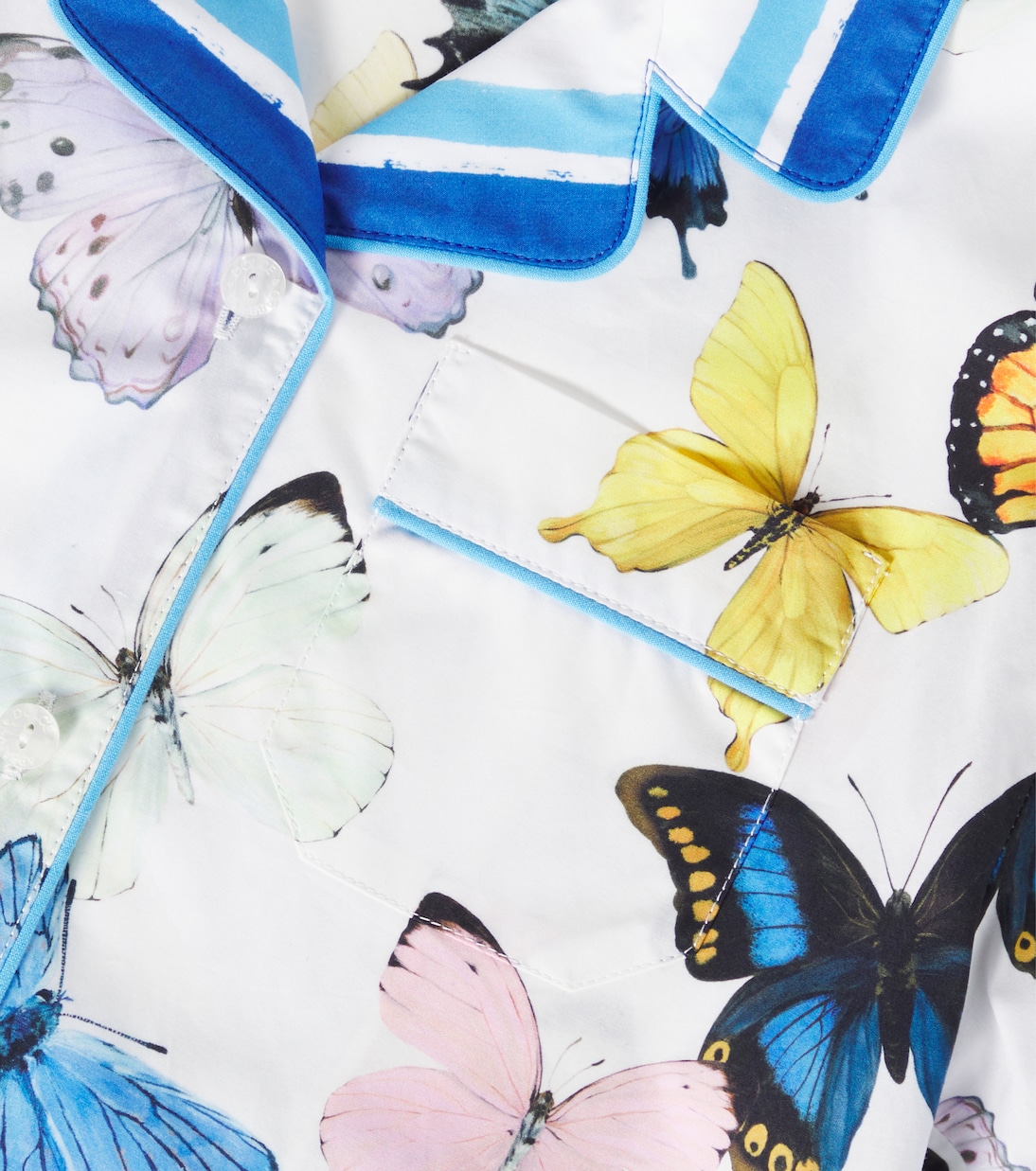 Camisa de popelín de algodón estampada | Dolce&Gabbana Kids