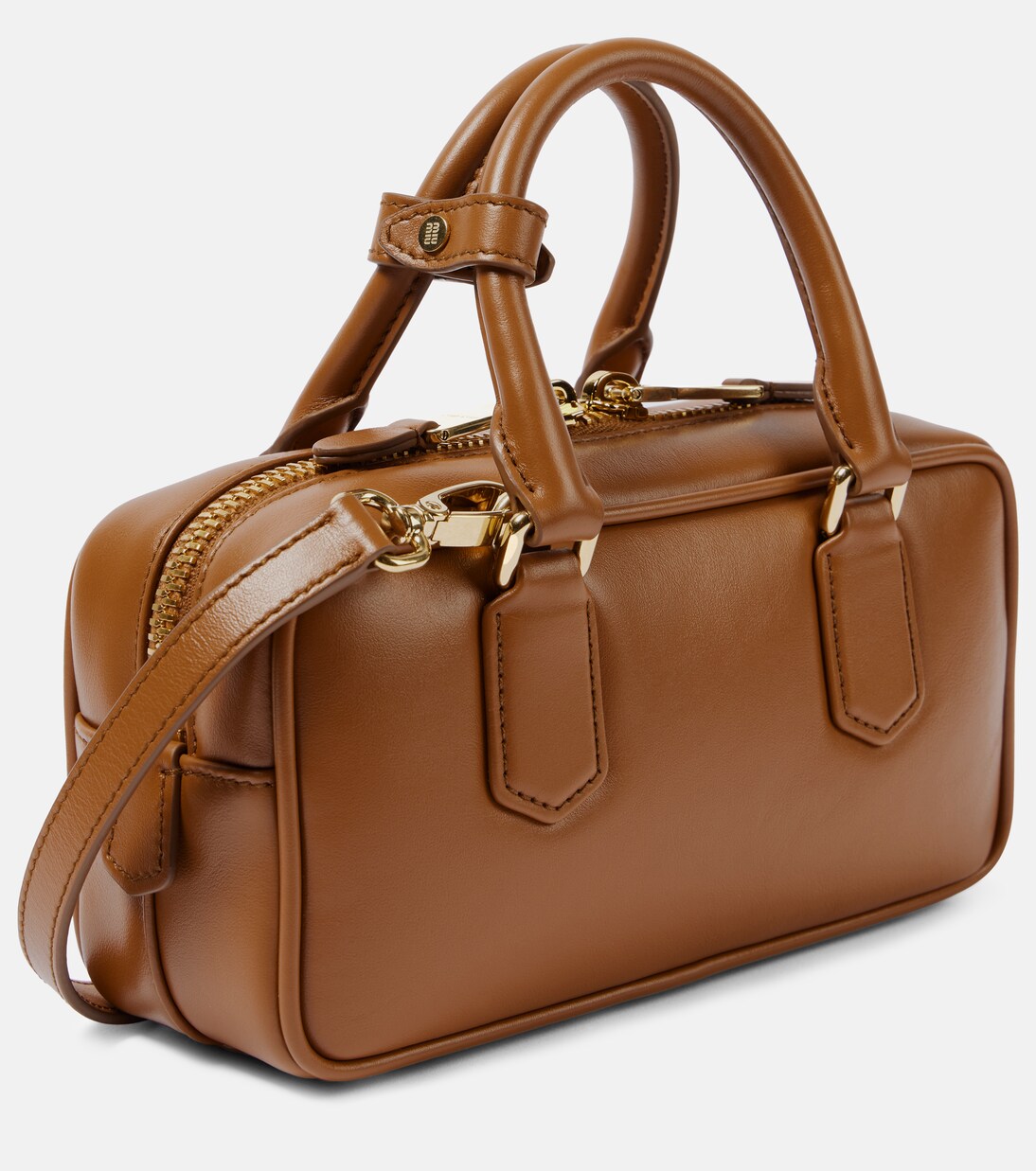 Tote Bag Arcadie Small aus Leder | Miu Miu