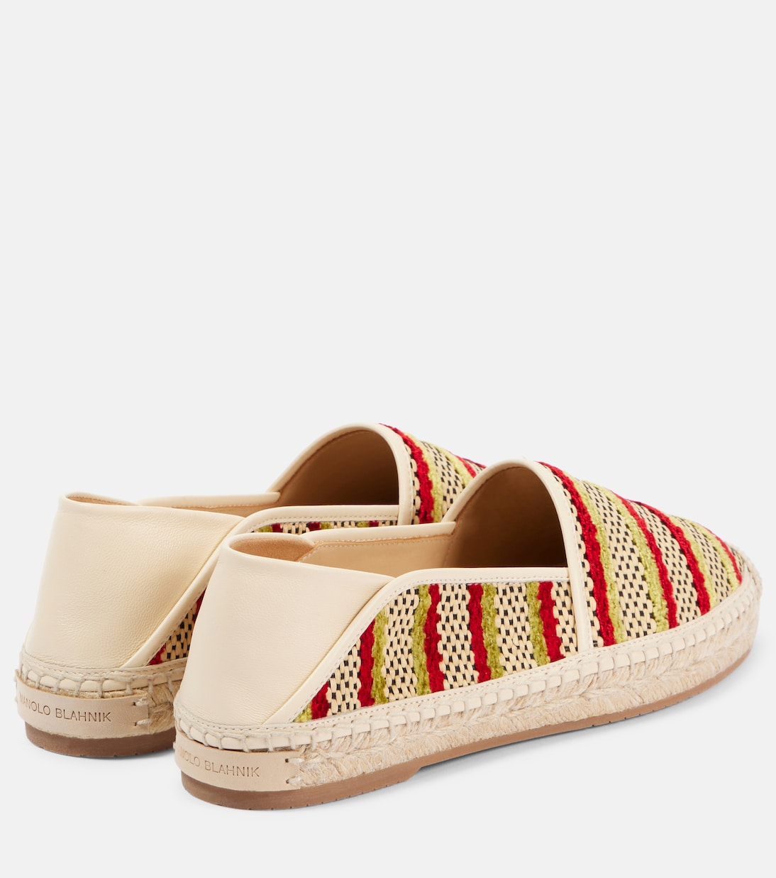 Espadra raffia espadrilles | Manolo Blahnik
