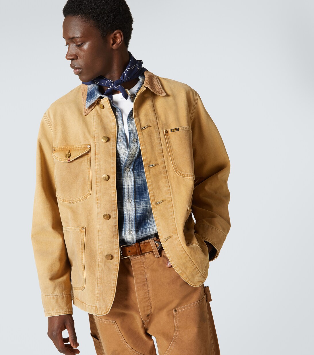 Set de 3 bandanas de algodón estampadas | RRL