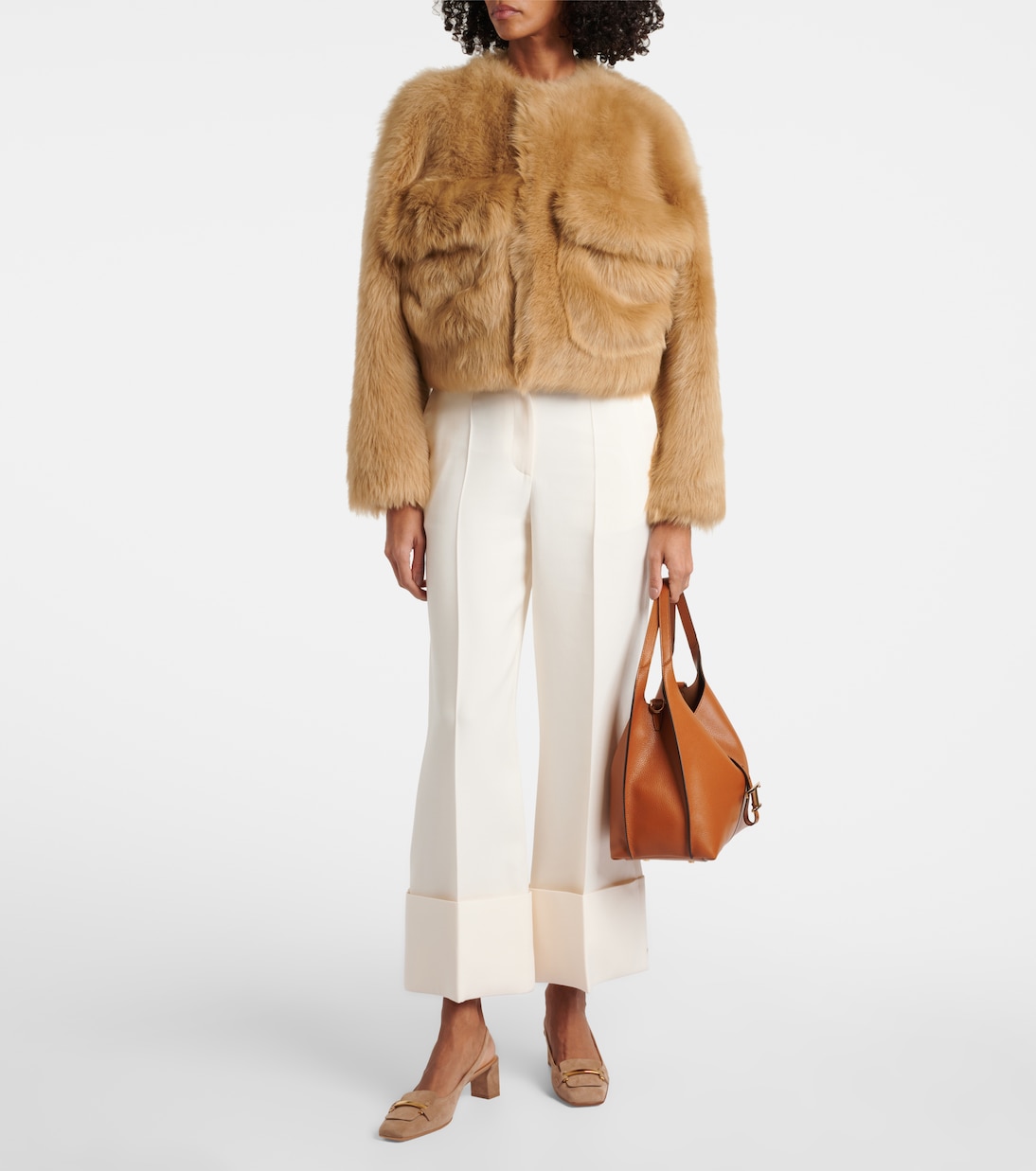 Slingback-Pumps 50 aus Veloursleder | Tod's