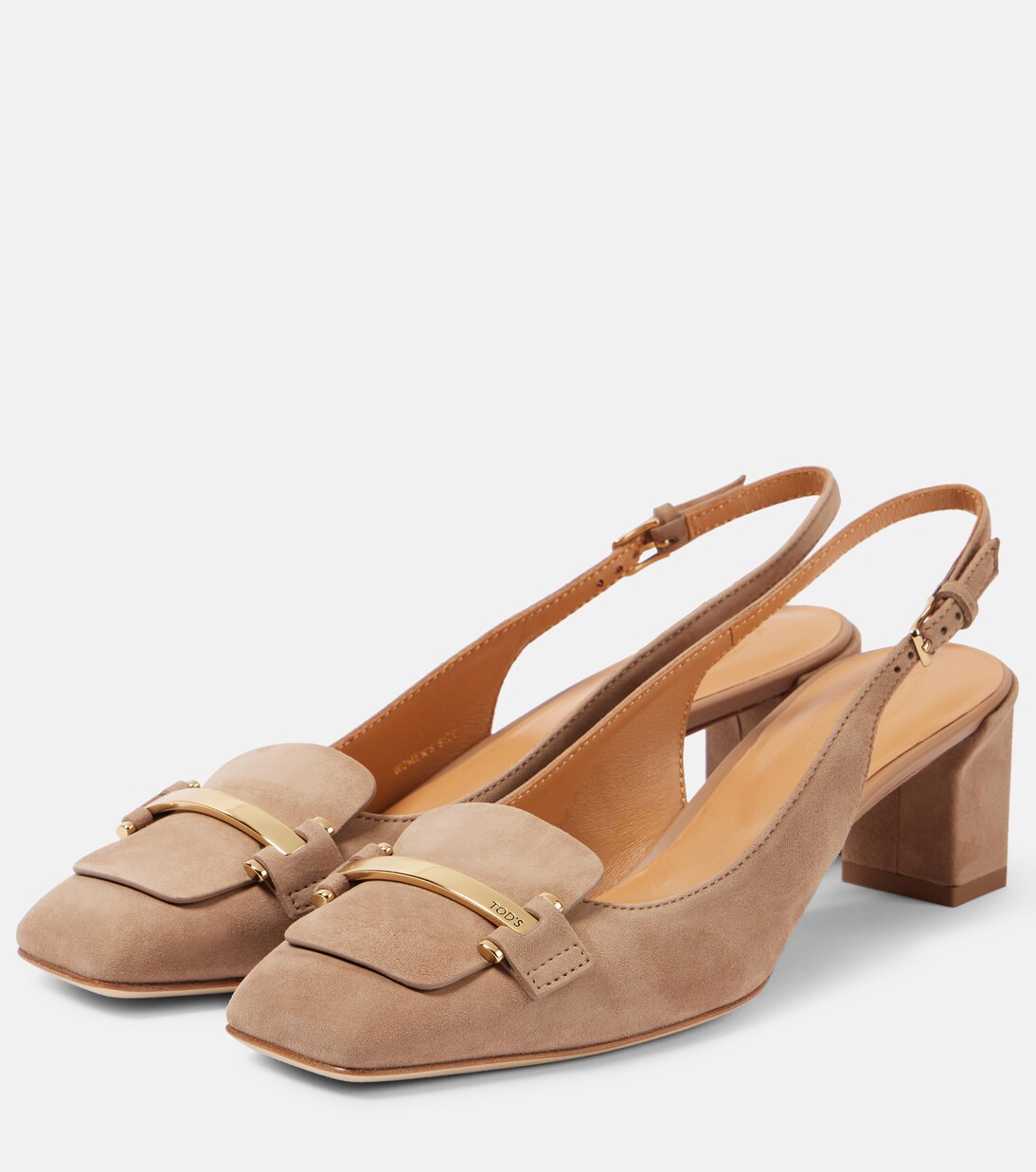 Slingback-Pumps 50 aus Veloursleder | Tod's