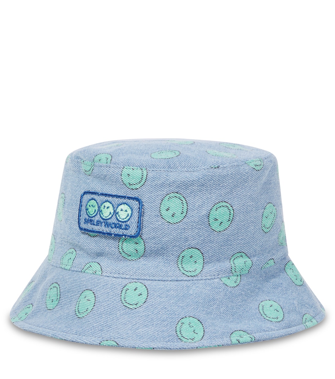 Smiley denim bucket hat | The New Society