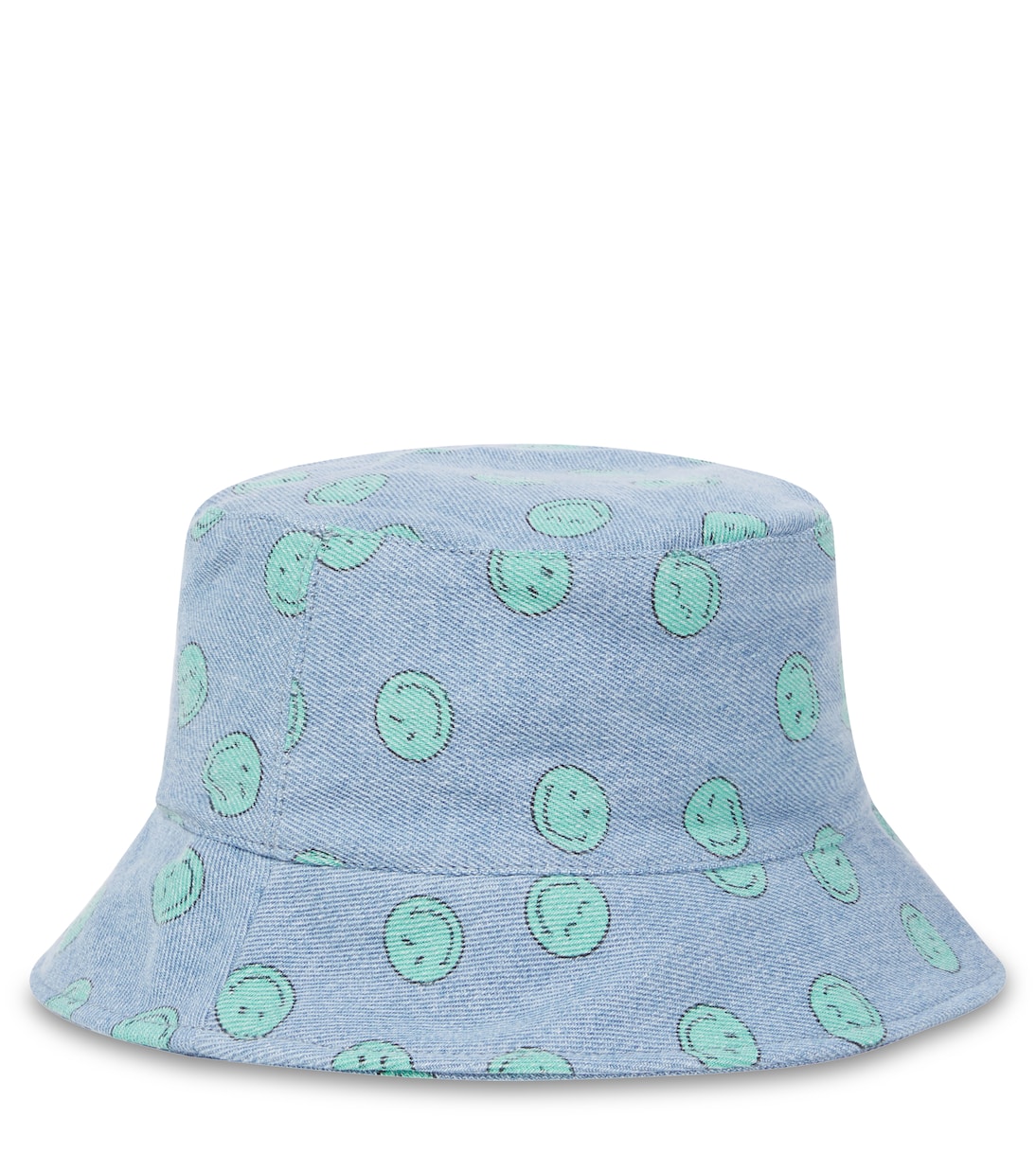 Smiley denim bucket hat | The New Society