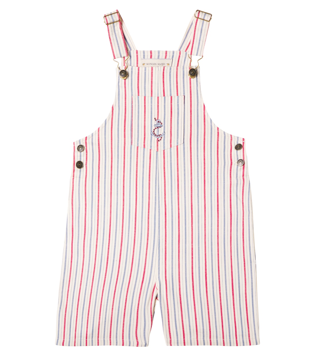 Marlon striped cotton twill overalls | Konges Sløjd