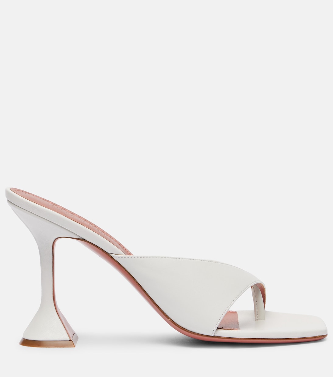 Sandalen Shiona 95 aus Leder  | Amina Muaddi