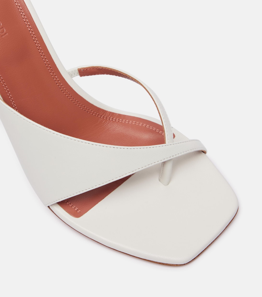 Sandalen Shiona 95 aus Leder  | Amina Muaddi