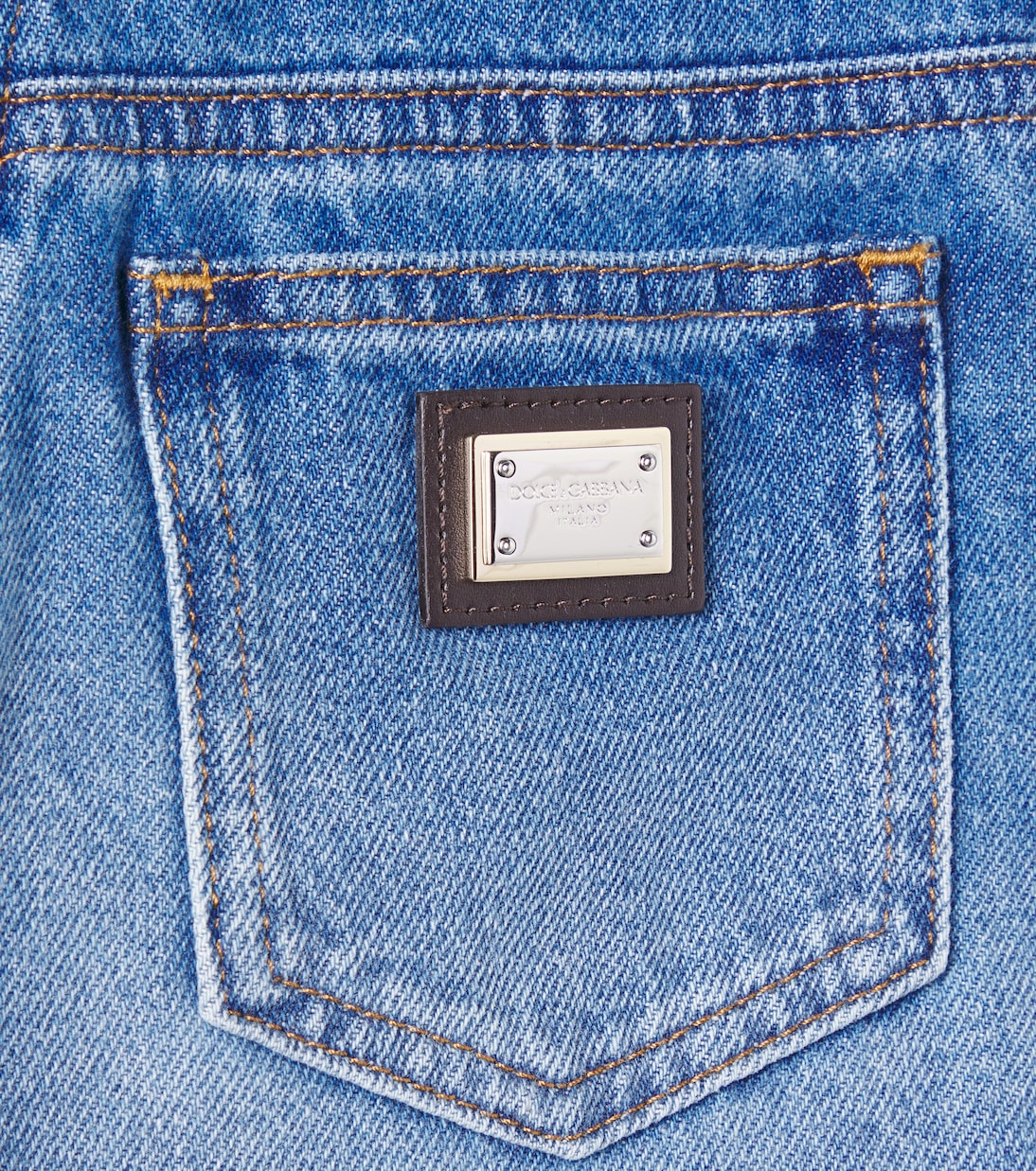 Logo wide-leg jeans  | Dolce&Gabbana Kids