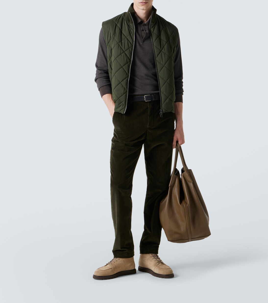 Polohemd Jacaranda aus Wolle und Seide | Loro Piana