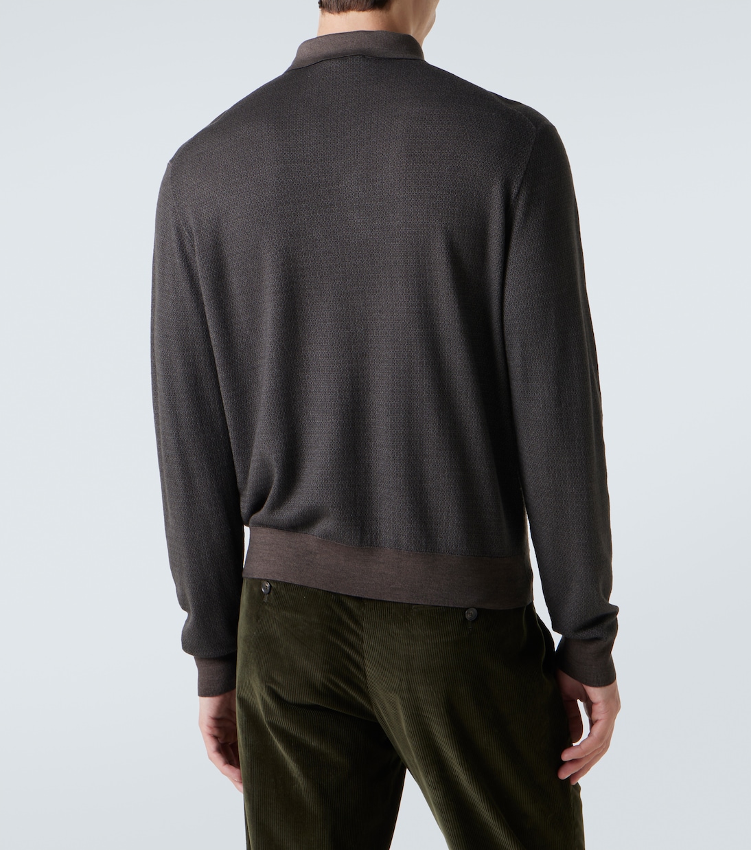 Polohemd Jacaranda aus Wolle und Seide | Loro Piana