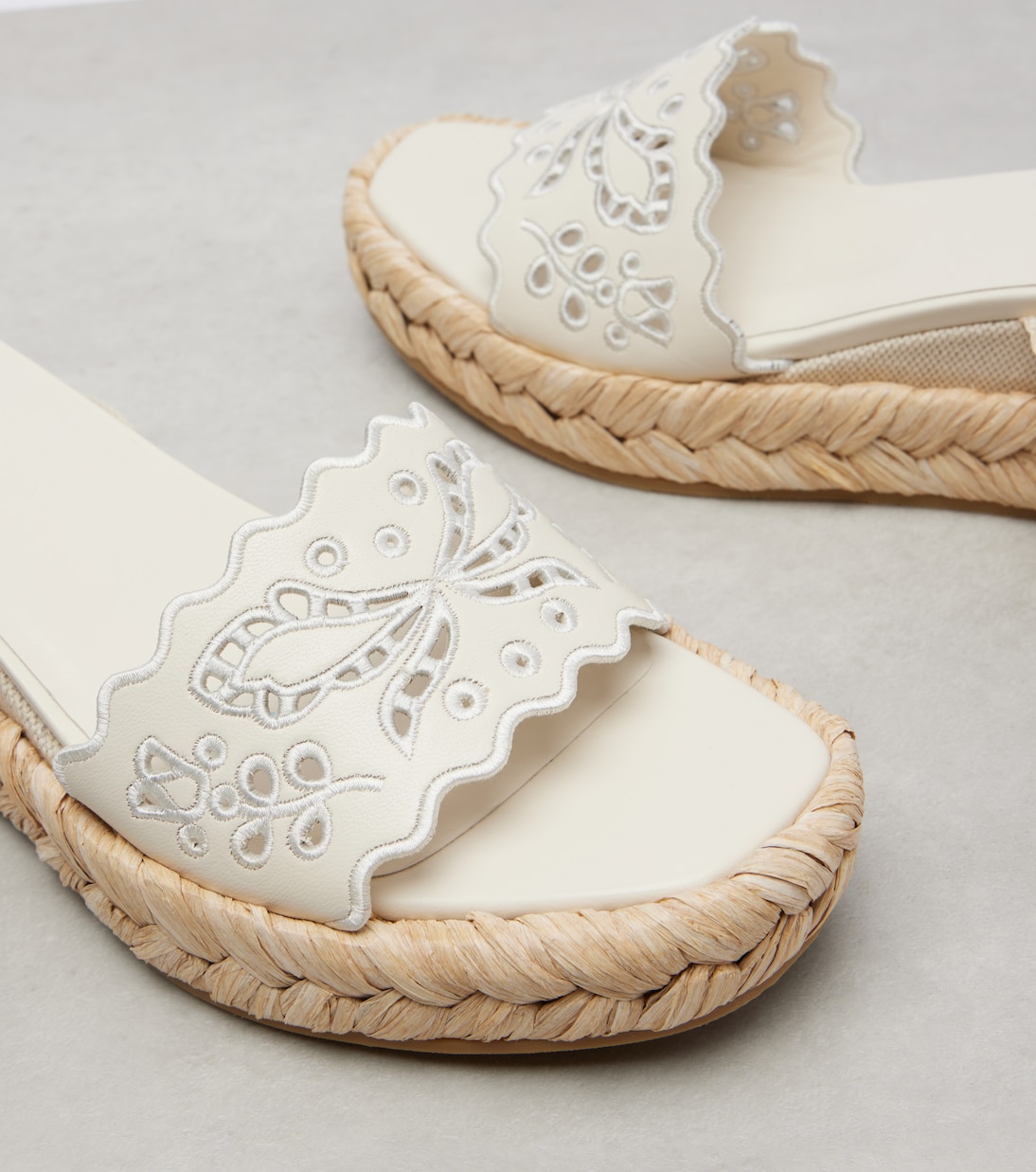 Arlee 60 embroidered espadrille wedges | Jimmy Choo