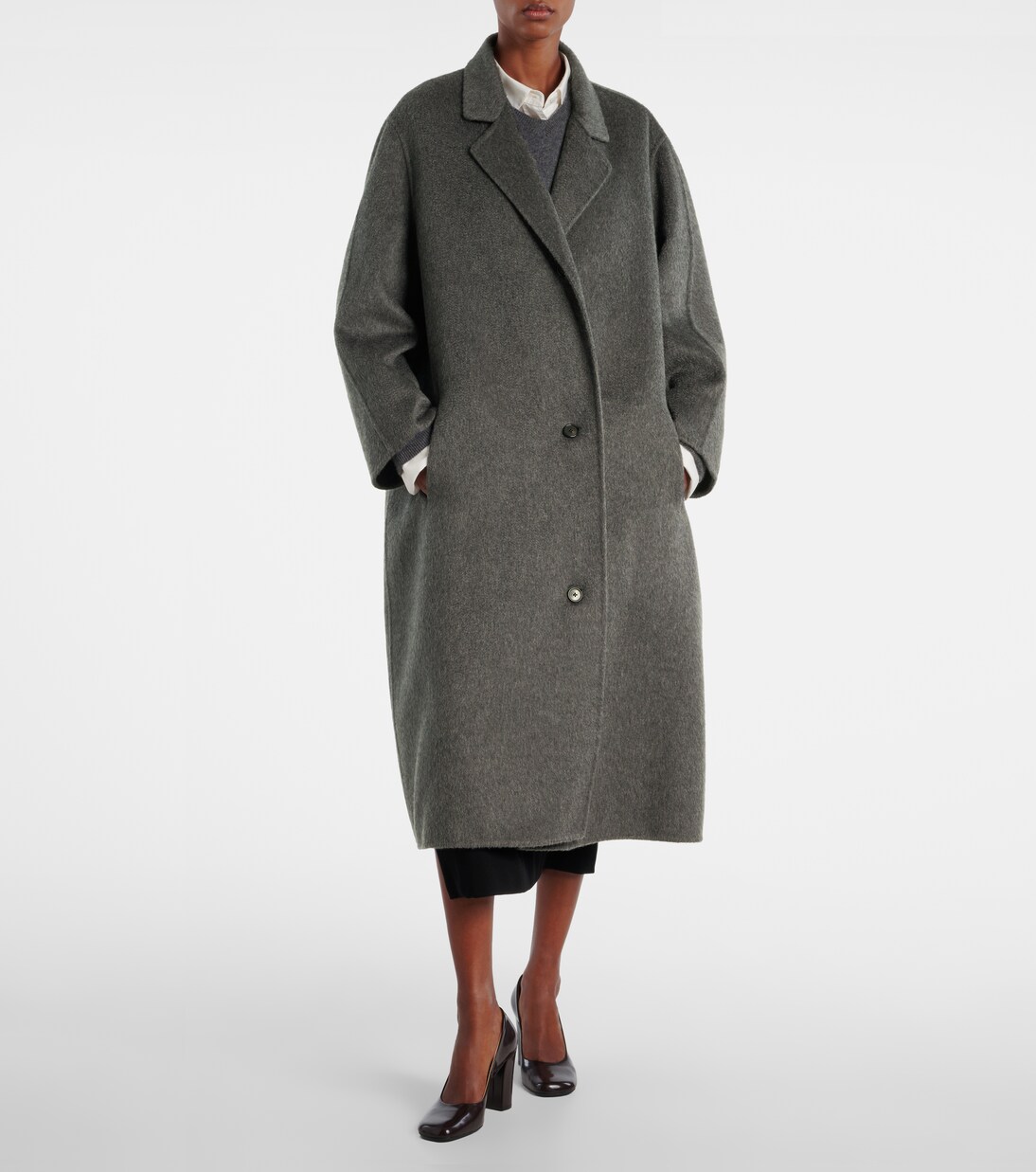 Gustaf cashmere coat | The Row
