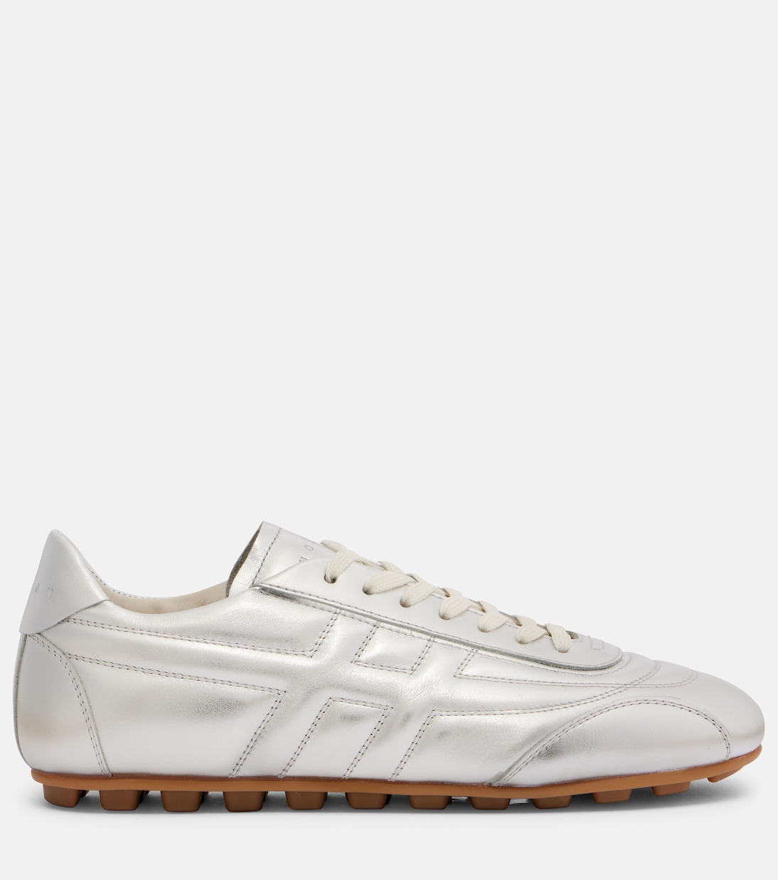 Sneakers Hogan Olympia aus Metallic-Leder | Hogan