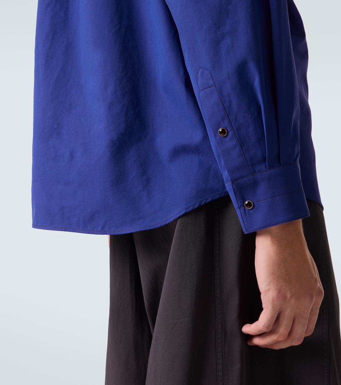 Cotton twill Western shirt | Lemaire