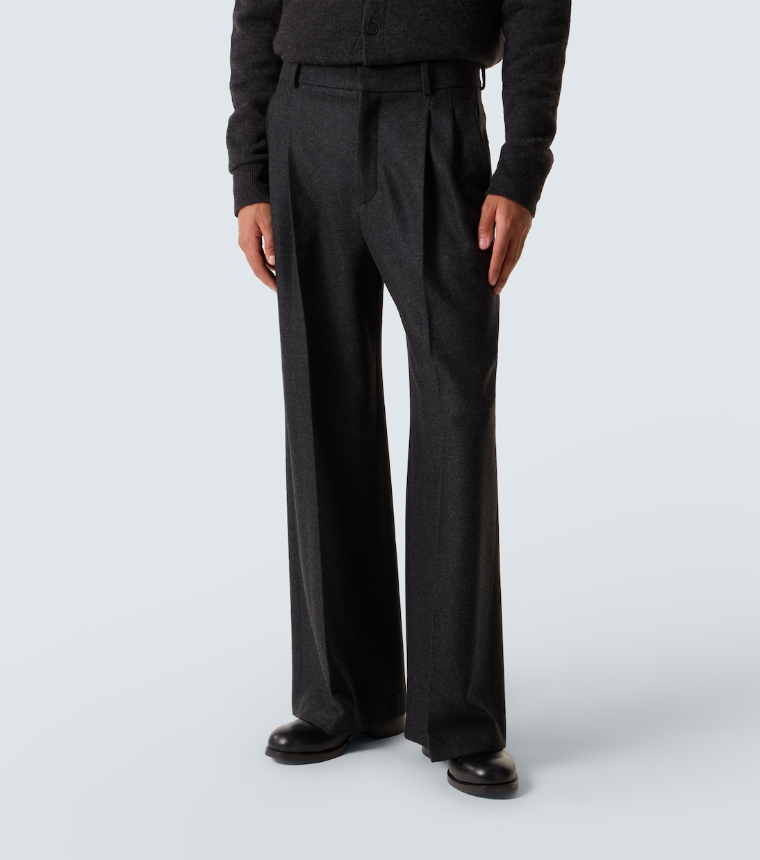Oberyn wool and cashmere twill wide-leg pants | The Row