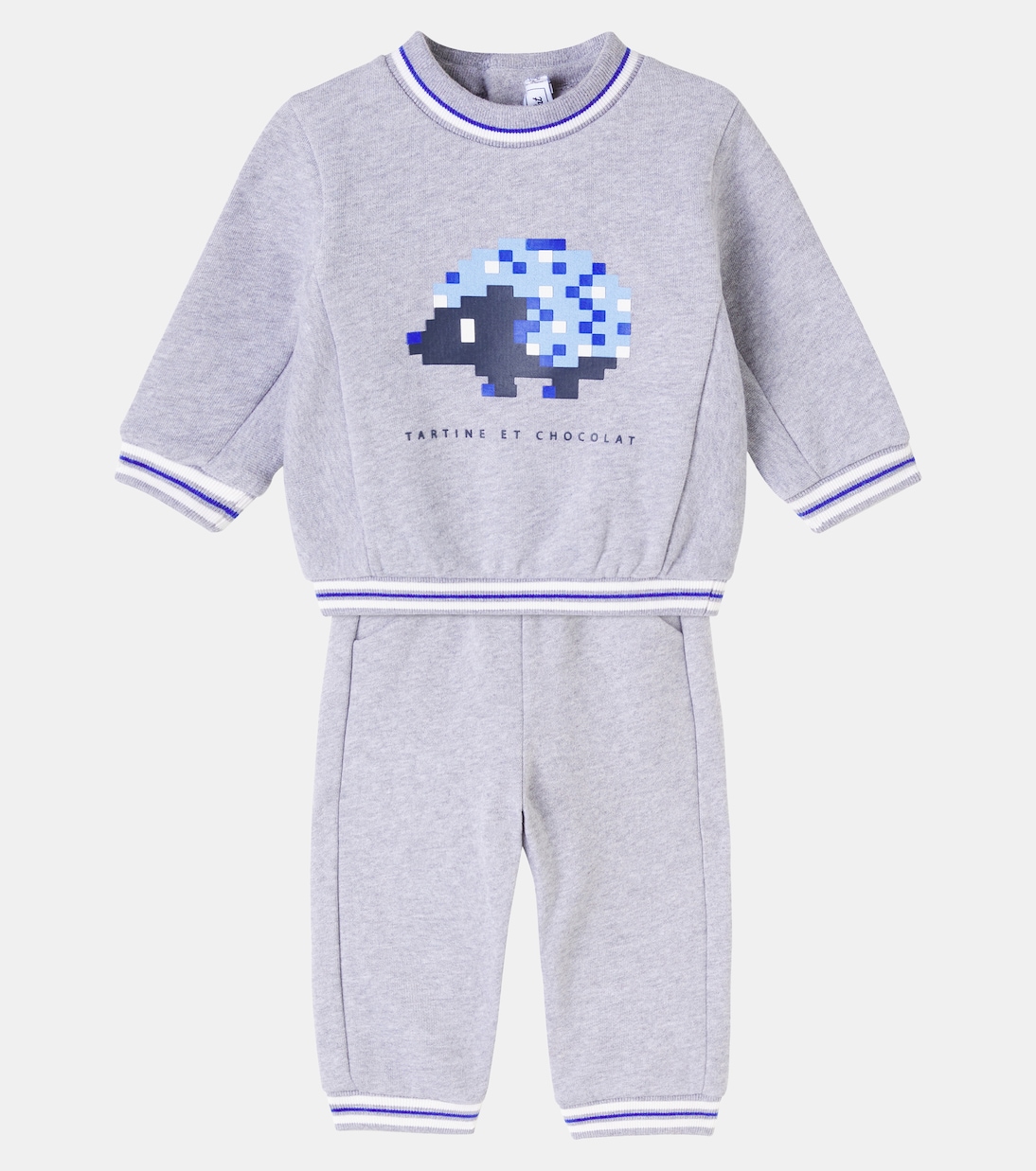 Baby Jogginganzug aus Baumwoll-Jersey | Tartine et Chocolat