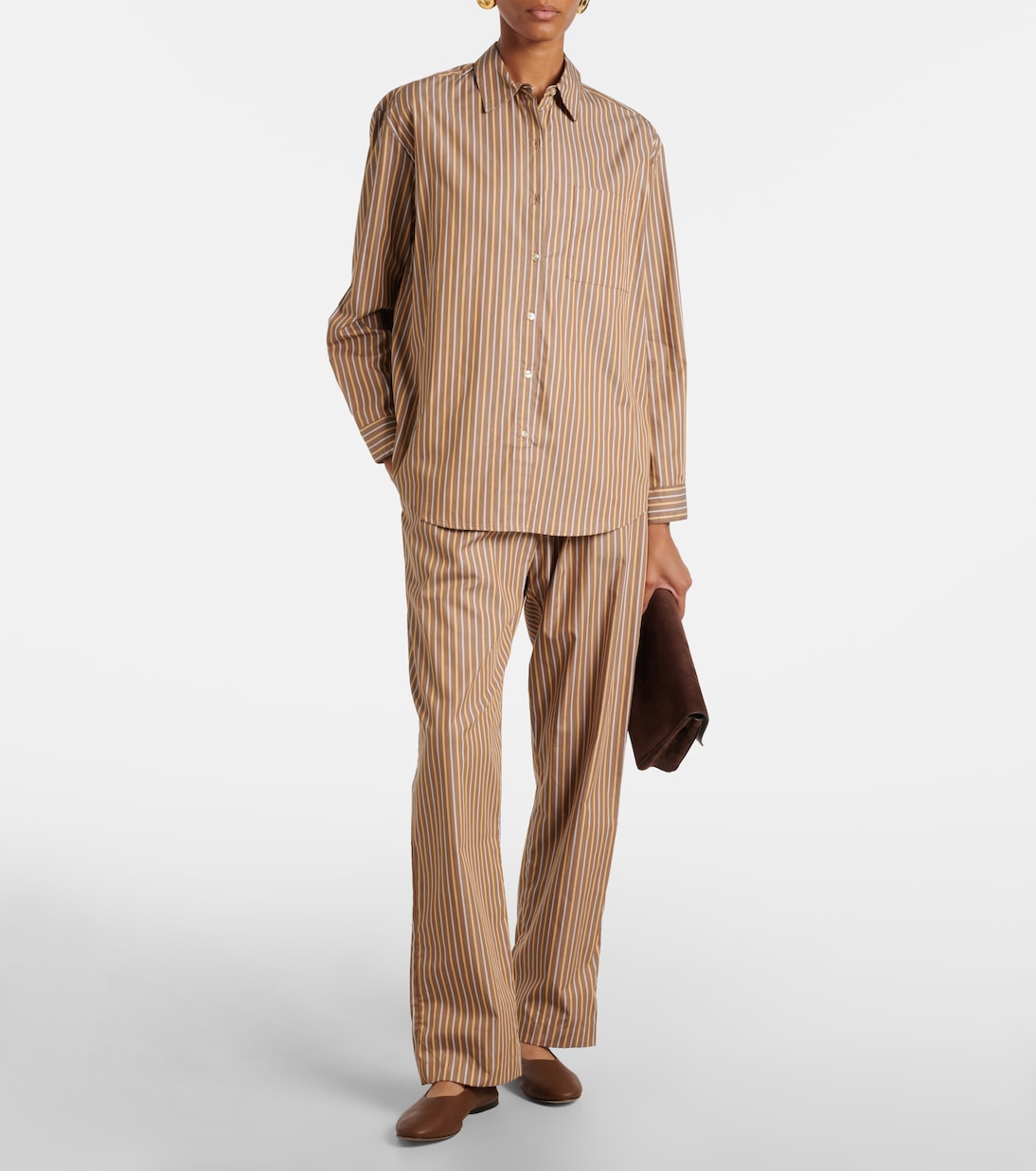 Weite Hose Yoshi aus Twill | Leset