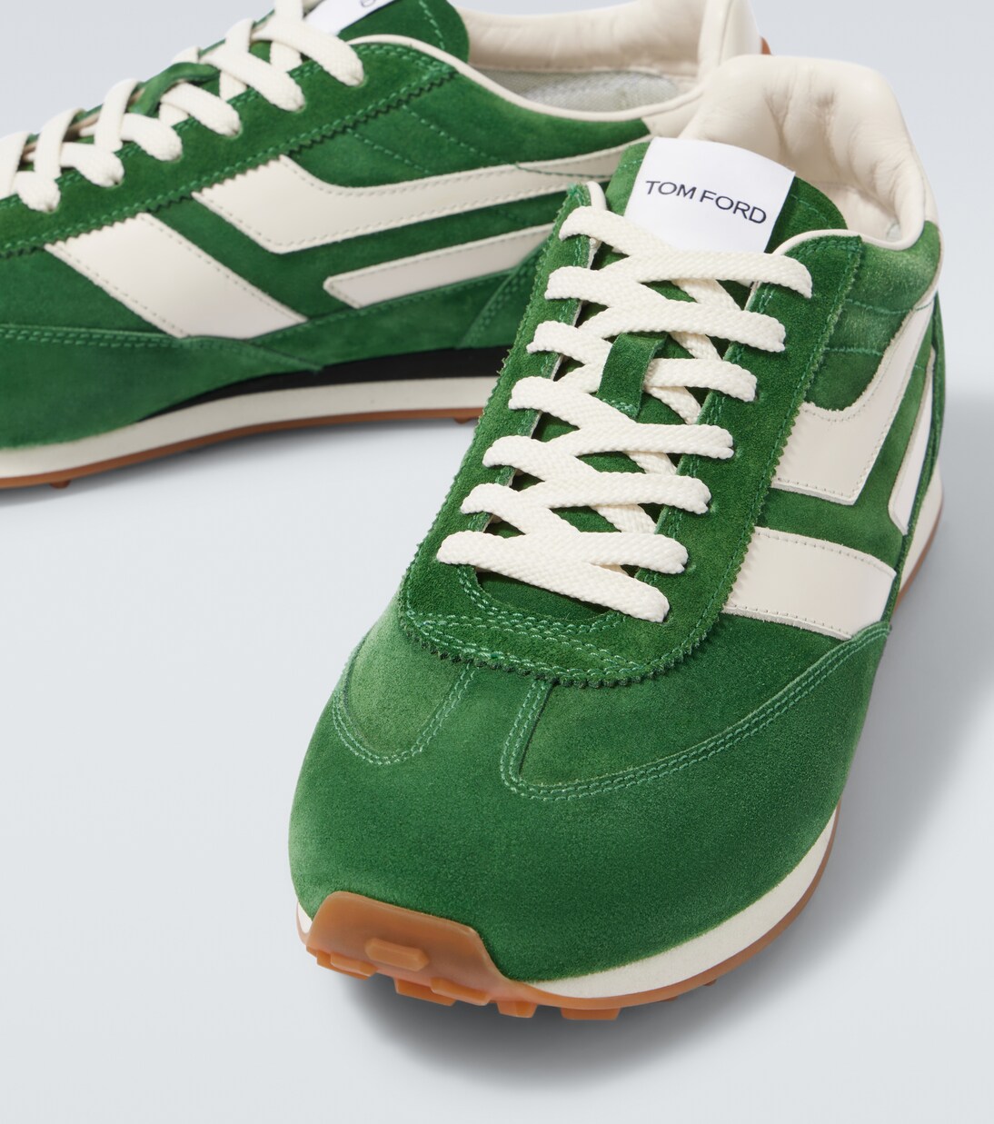 Sneakers Mick aus Veloursleder | Tom Ford