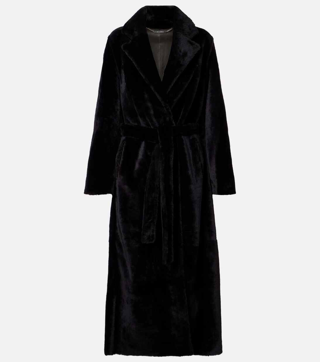 Meret shearling wrap coat | Nour Hammour