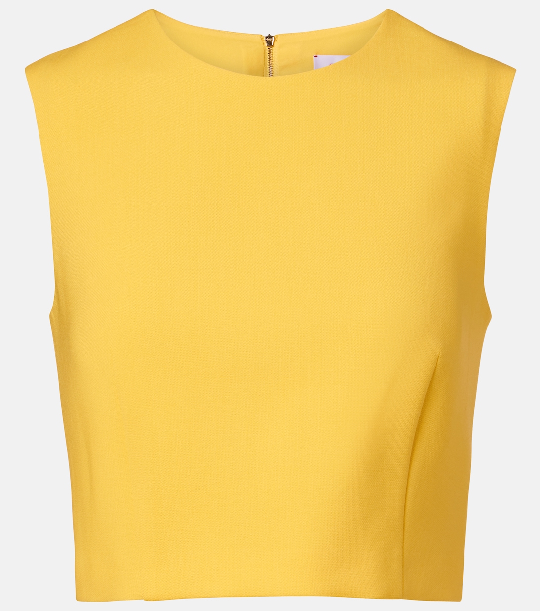 Wool-blend crop top | Carolina Herrera