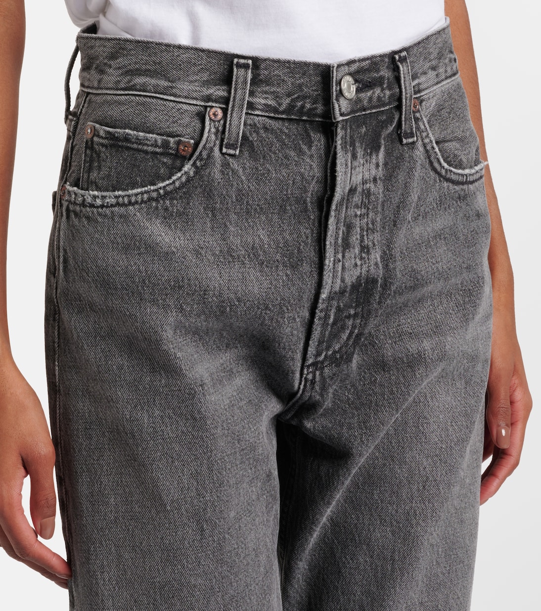 High-Rise Straight Jeans 90’s Pinch | Agolde