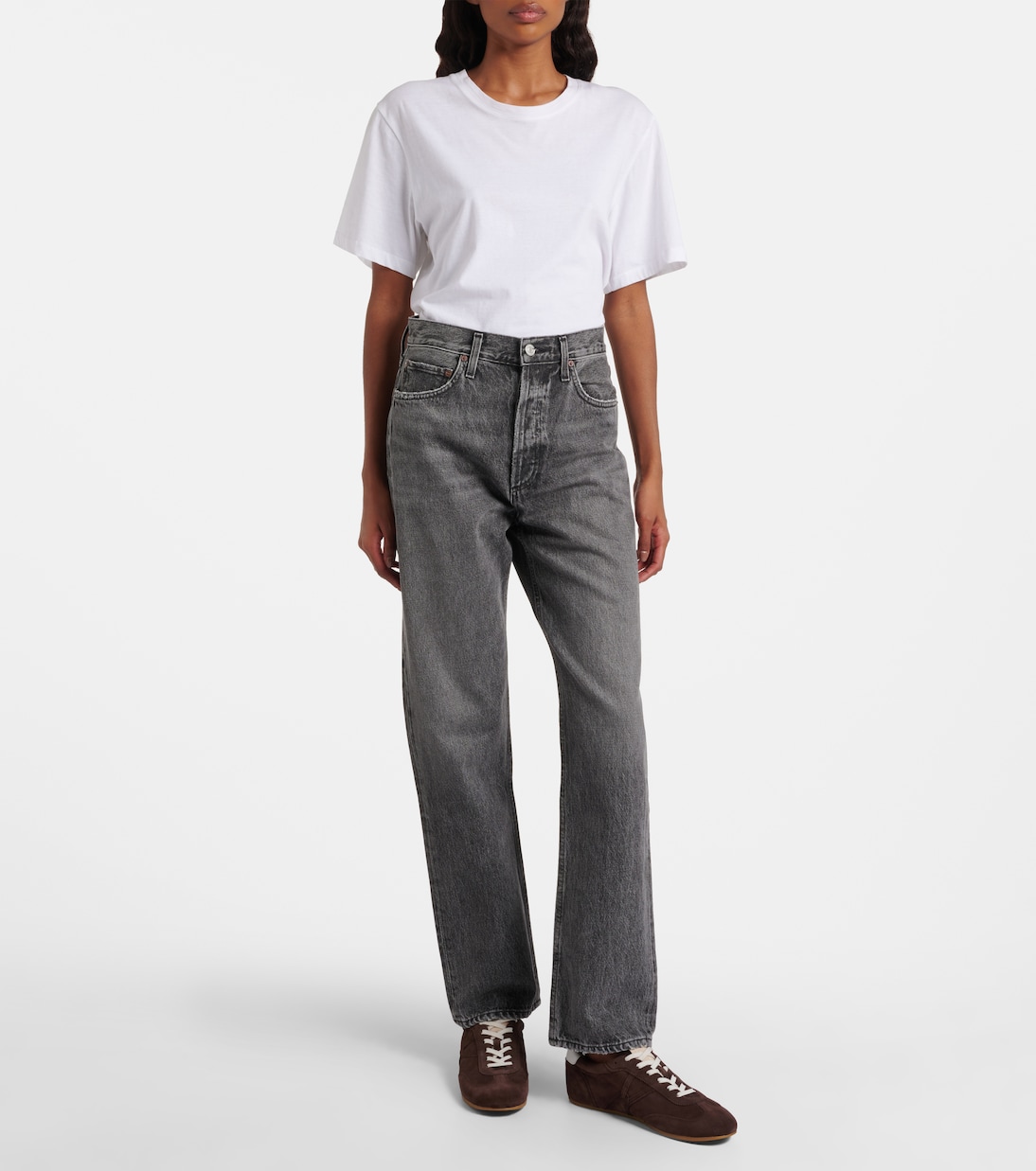 High-Rise Straight Jeans 90’s Pinch | Agolde