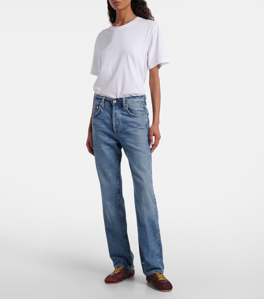 Baretta high-rise straight jeans | Citizens of Humanity