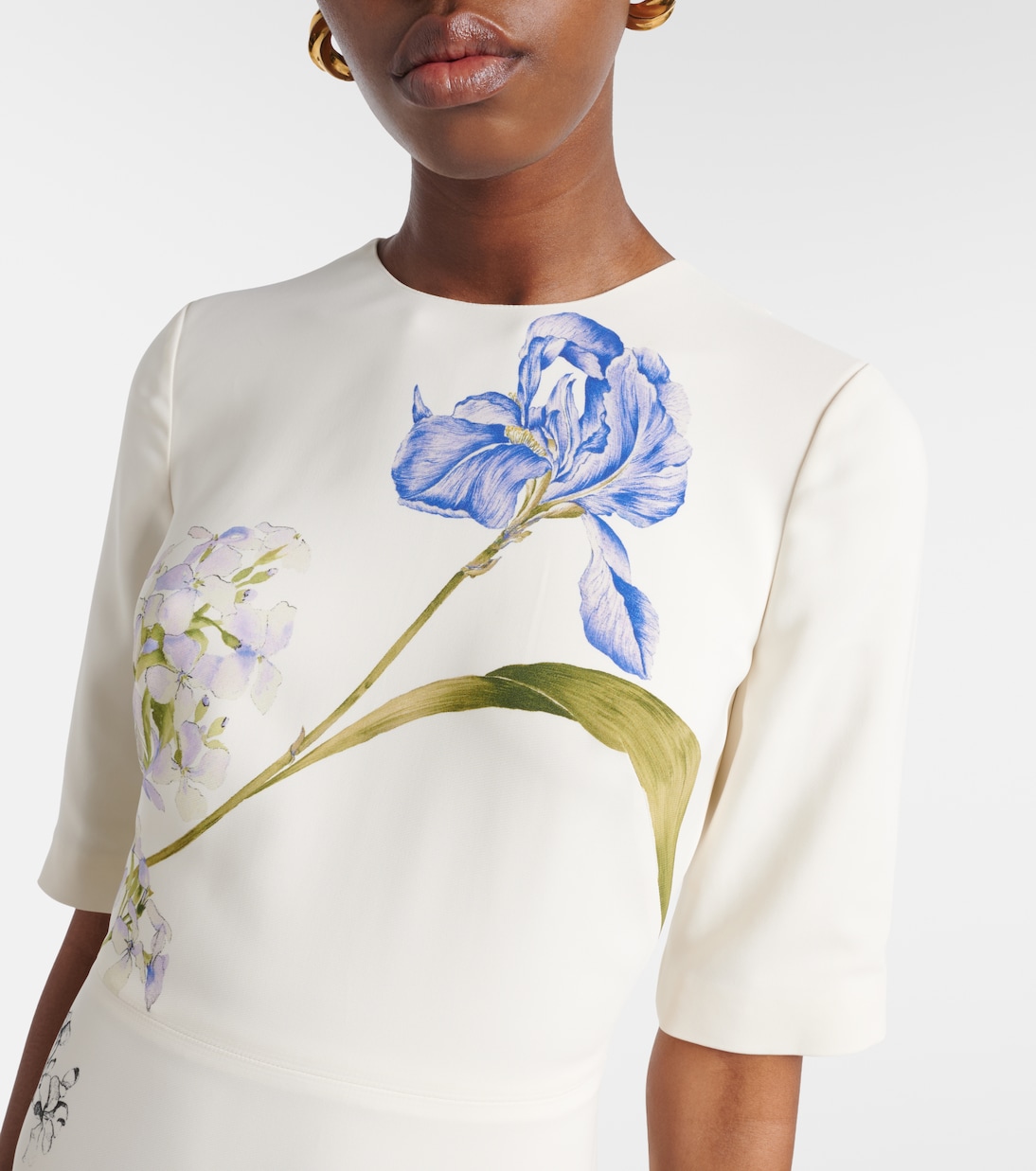 Floral gown | Monique Lhuillier