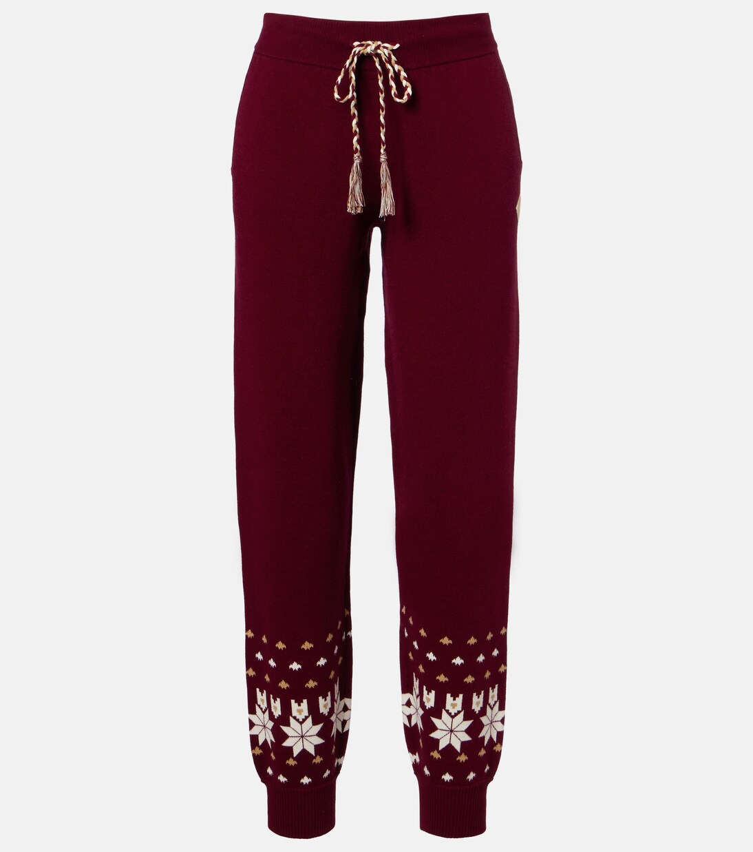 Knitted cotton-blend sweatpants | The Upside