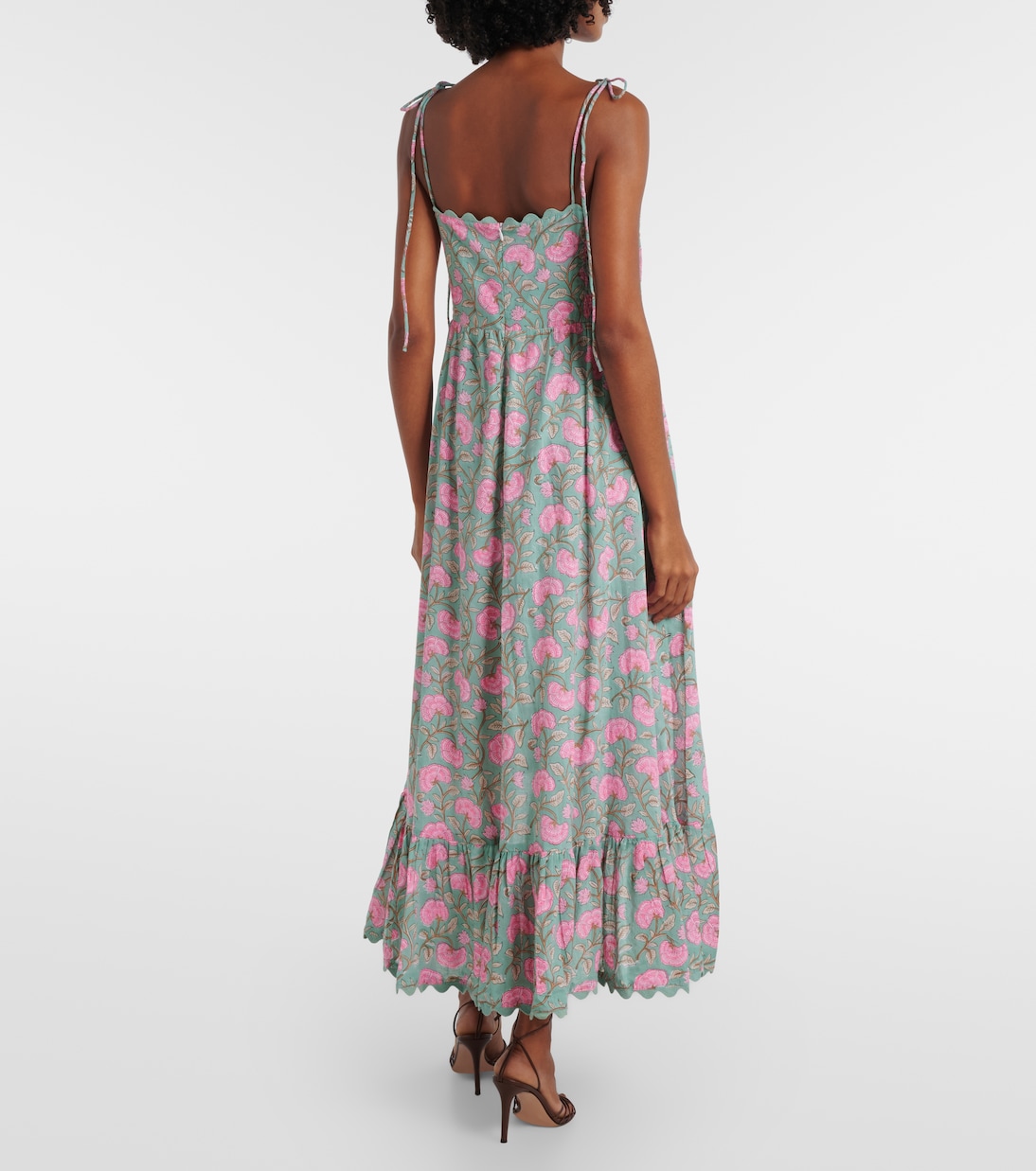 Midikleid aus Baumwolle | Juliet Dunn