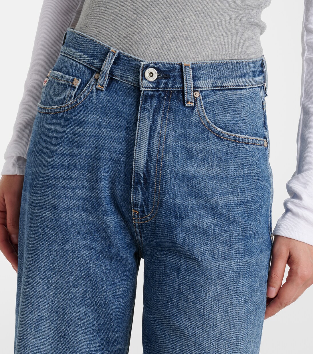 High-Rise Wide-Leg Jeans Kora | AG Jeans