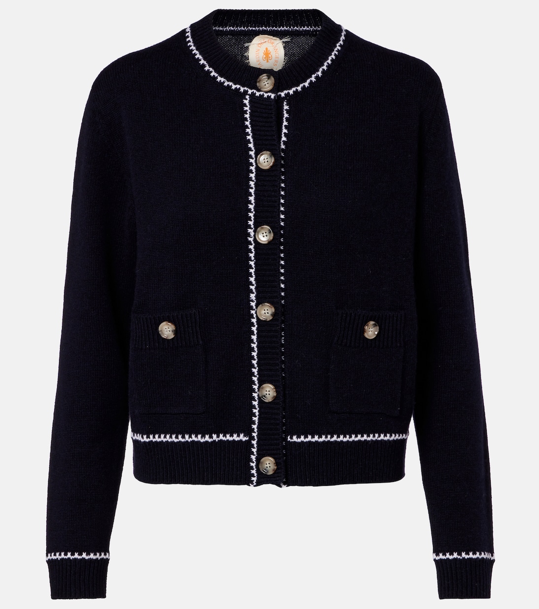 Wool and cashmere cardigan | Jardin des Orangers